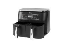 NINJA | Air Fryer | AF300 | Power 1 frying compartment: 1200 W 2 frying compartments: 2400 W W | Capacity 7.6 L | Black