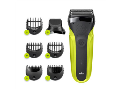 Braun | Shaver | 300BT | Operating time (max) 30 min | NiMH | Green
