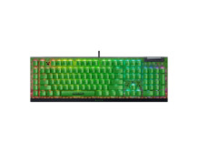 Razer BlackWidow V4 X | Gaming keyboard | Wired | US | Minecraft Edition | Razer Green Mechanical Switches (Clicky)