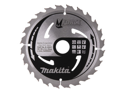 Makita | M-FORCE Cutting Disc, 190 x 30 x 1.2 mm