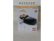 SALE OUT. ETA Sandwich Maker Sorento Plus ETA515190000 ETA 900 W Number of plates 6 Number of pastry 2 Black DAMAGED PACKAGING |