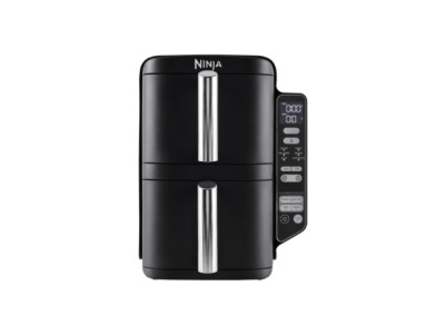 NINJA Double Stack Vertical Air Fryer with 2 Stacking Drawers | SL300EU | Power 2470 W | Capacity 7.6 L | Black