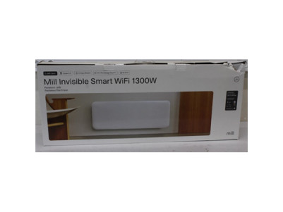 SALE OUT. Mill PA1300WIFI4 Panel Heater with WiFi Gen 4 1300 W Suitable for rooms 15-19 m White IPX4 | Mill Invisible Smart WiFi