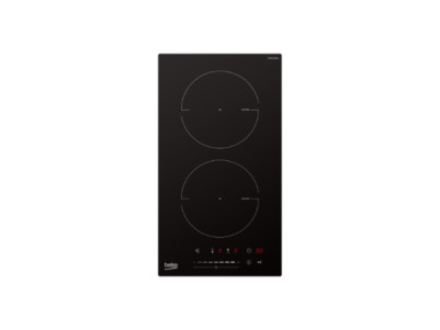 Beko HDI32400TO Hob, Induction, Width 28.8cm, 2 cooking zones, Touch control, Black | BEKO