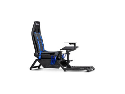 Next Level Racing Boeing Commercial Edition Flight Simulator | Blue highlights