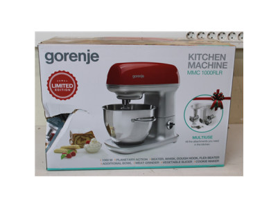 SALE OUT. | Gorenje Kitchen machine | MMC1000RLR | 1000 W | Number of speeds 7 | Bowl capacity 4.5 L | Meat mincer | Stainless S