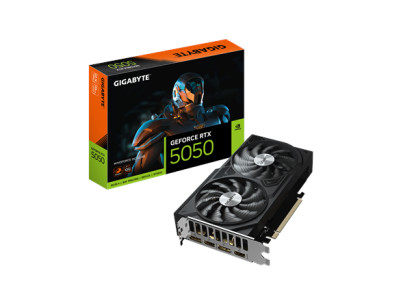 Gigabyte GeForce RTX 5050 WINDFORCE OC V2 8G | NVIDIA | 8 GB | GeForce RTX 5050 | GDDR6 | HDMI ports quantity 2 | PCI-E 5.0