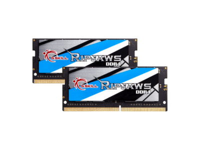 G.Skill Ripjaws - 32 GB - 2 x 16 GB - DDR4 - 2400 MHz - 260-pin SO-DIMM - Juodas,Mėlyna,Gold,Pilkas,Baltas