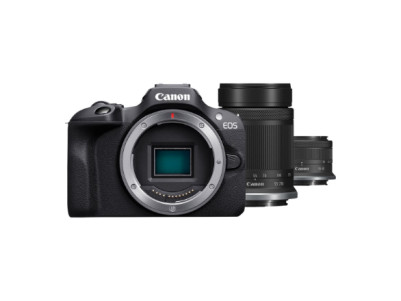 Canon | EOS R100 Mirrorless Camera + RF-S 18-45mm IS STM Lens + RF-S 55-210mm IS STM Lens | Megapixel 24.1 MP | Image stabilizer