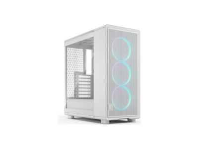 Fractal Design Case | Epoch | White TG RGB Clear Tint | ATX | Power supply included No