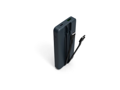 PORT CONNECT Powerbank 10 000 mAh - 2 x Built-in Cable | PORT CONNECT