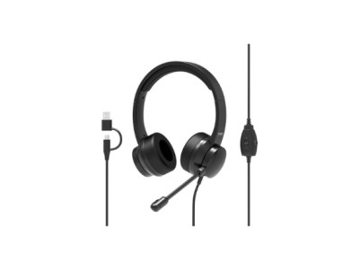 PORT CONNECT Stereo Headset Wired USB Comfort | PORT CONNECT