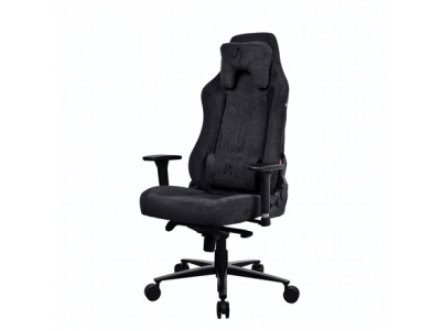 Arozzi Soft Fabric/Metal/Aluminium | Gaming Chair | Vernazza Soft Fabric | Pure Black