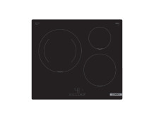 Bosch | PUJ611BB5E | Induction | Number of burners/cooking zones 3 | Touch | Timer | Black