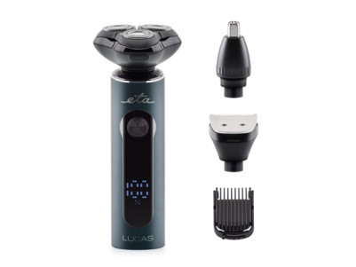 ETA Shaver | Lucas ETA434390000 | Operating time (max) 50 min | Lithium Ion | Black