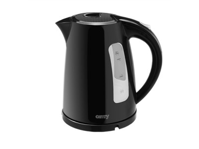 Camry | Kettle | CR 1255 | Standard | 2200 W | 1.7 L | Plastic | 360 rotational base | Black