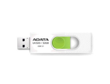 ADATA | UV320 | 32 GB | USB 3.1 | White/Green