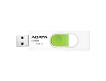 ADATA | UV320 | 64 GB | USB 3.1 | White/Green