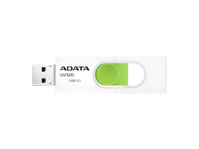 ADATA | UV320 | 64 GB | USB 3.1 | White/Green