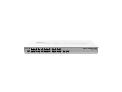 MikroTik | Cloud Router Switch CRS326-24G-2S+RM | Managed L3 | Rackmountable | Gigabit Ethernet (copper) ports quantity 24 | SFP