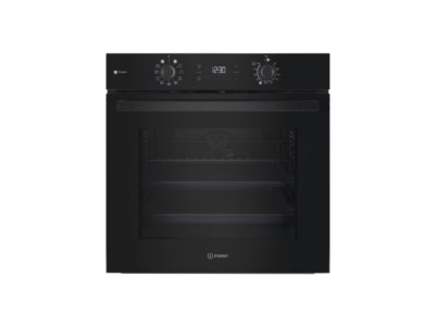 Whirlpool IO K58HS B Oven, Built-in, Electric, Width 55.1 cm, Self cleaning, Black | INDESIT