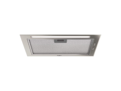 Whirlpool WCTH 63F LEB X Hood, Built-in, Width 51.4 cm, B, Max 435 m /h, LED, Stainless steel | Whirlpool