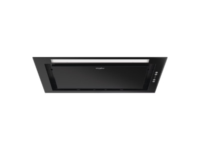 Whirlpool WCT3 63F LTK Hood, Built-in, Width 51.4 cm, B, Max 430 m /h, LED, Black | Whirlpool