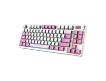 MSI FORGE GK600 TKL WIRELESS VIOLET | Gaming keyboard | Wireless | US | 2.4 GHz Wireless, Bluetooth, USB 2.0 | Mechanical Linear