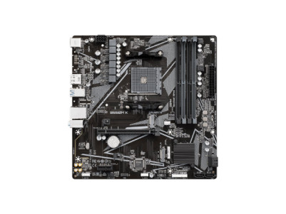 Gigabyte | B550M K 1.0 M/B | Processor family AMD | Processor socket AM4 | DDR4 DIMM | Memory slots 4 | Supported hard disk driv