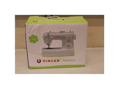 SALE OUT. | Singer | Sewing Machine | 2273 Tradition | Number of stitches 23 | White | DAMAGED PACKAGING