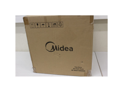 SALE OUT. Midea MAD1100DADK Air fryer digital,Two-zone cavity, 6.4L + 4.4L | Midea | Two Zone Airfryer | MAD1100DADK | Power 185