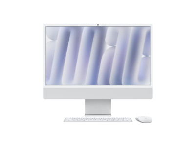 Apple iMac 24 4.5K Retina, Apple M4 8C CPU, 8C GPU/16GB/256GB SSD/Silver/INT | Apple