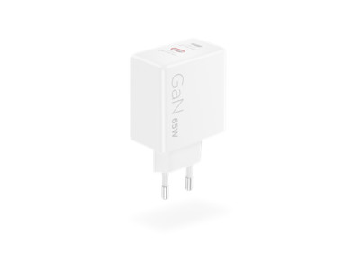 Lenovo Dual USB-C 65W GaN Charger | USB-C | 65 W | Charger