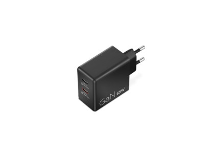 Lenovo Dual USB-C 65W GaN Charger | USB-C | 65 W | Charger