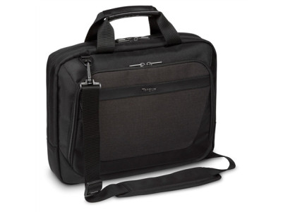Targus CitySmart Slimline Topload | Fits up to size 14 " | Laptop Case | Black/Grey