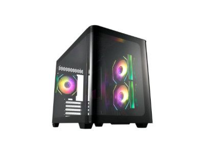 FSP Case | S380 | Black | Mid Tower | Power supply included No