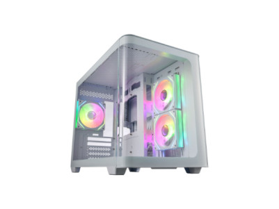 FSP Case | S380 | White | Mid Tower | Power supply included No