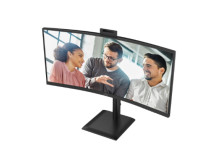 AOC CU34E4CW Curved 34" 3440x1440/21:9/350cd/m2/4ms HDMI, DisplayPort, USB, Audio out | AOC