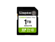 Kingston Canvas Select Plus | 1000 GB | SD | Flash memory class Class 10, UHS-I, U1/U3, Video Class 10/30