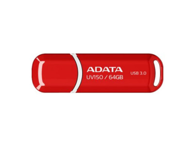 ADATA | UV150 | 64 GB | USB 3.0 | Red