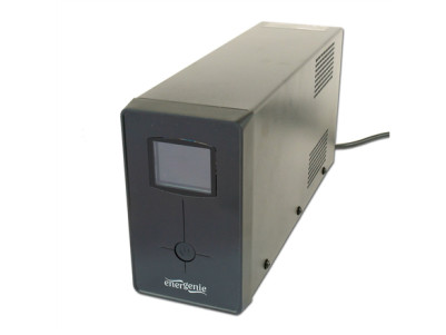 EnerGenie | UPS with USB and LCD display, Black | 850 VA | 220 V