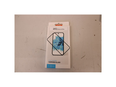 SALE OUT. FIXED Full Cover 2,5D Tempered Glass for Apple iPhone 16 Plus, black | Fixed | Full Cover 2.5D | Apple | iPhone 16 Plu