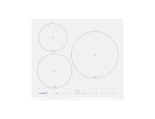 Cata INSB 6003 E2 WH Hob, Induction, Width 59cm, 3 cooking zones, Touch control, White | CATA