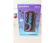 SALE OUT. Anker Soundcore Rave 3 Bluetooth Speaker | Anker Soundcore | Portable Bluetooth Speaker | Rave 3 | USED, SCRATCHED SID
