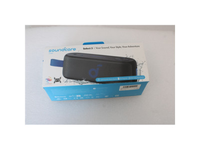 SALE OUT. Anker Soundcore Select 3 Bluetooth Speaker, Black | Anker Soundcore | Portable Bluetooth Speaker | Select 3 | DEMO | 1