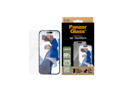 PanzerGlass SP iPhone 15/16 Classic Fit | PanzerGlass