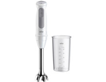 Braun | Hand Blender | MQ50001MWH | Hand Blender | 1000 W | Jar material BPA free | Jar capacity 0.6 L | White