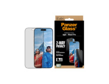 PanzerGlass Screen protector | Apple | iPhone 17 Pro | Glass | Transparent | Ultra-Wide Fit w. EasyAligner