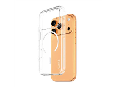 PanzerGlass Flagship Case | Back cover | Apple | iPhone 17 Pro | Recycled plastic | Transparent | Urban Explorer w. White MagSaf