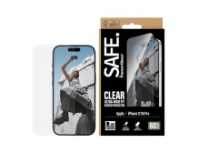 PanzerGlass Screen protector | Apple | iPhone 16 Pro/iPhone 17 | Transparent | Ultra-Wide Fit w. EasyAligner